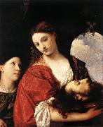 Judith with the Head of Holofernes qrt TIZIANO Vecellio